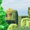 Shaped Bushes 3D Pack 01