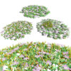UK Purple Dewplant 3D Model Pack