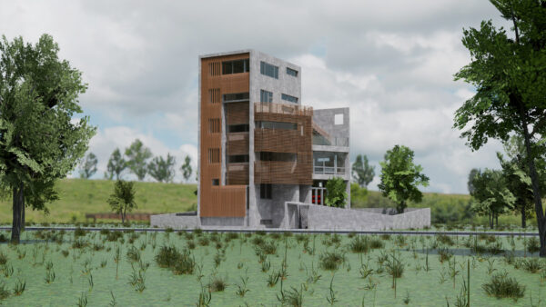 Urban Modern Residence 3D Model