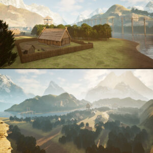 Viking Village Unreal engine Environment