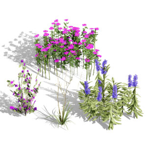 Game Ready Wildflower Foliage Pack