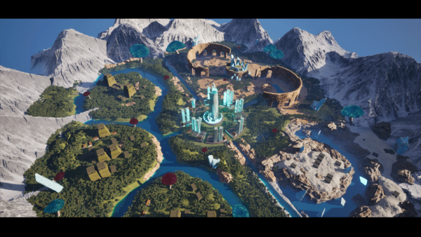 EcoCraft: Elysian Core - Massive Open- UE World Environment Kit