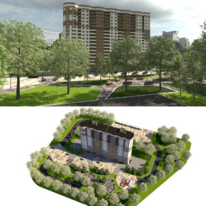 Premium Residential Tower & Site (Archviz Ready) Premium Residential Tower & Site (Archviz Ready)