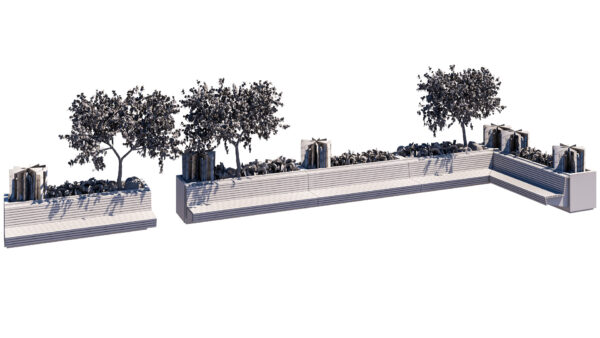 Outdoor Modular Seating & Planter