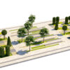 Minimalist Topiary Park Asset Minimalist Topiary Park Asset