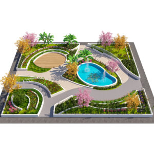 Urban Oasis 3D Model