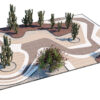 Modern Australian Desert Garden & Xeriscape 3d model Modern Australian Desert Garden & Xeriscape 3d model