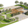 Contemporary Pocket Park and Pedestrian Square Environment