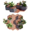 Urban Planter Benches 3D Asset Pack