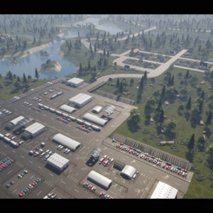Large Scale Realistic Racing Circuit Environment – Forest, Village, Lake & Quarry Zones Large Scale Realistic Racing Circuit Environment – Forest, Village, Lake & Quarry Zones