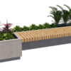 20 Modern Plaza Bench 3D Models 20 Modern Plaza Bench 3D Models